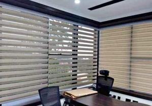 Wide Office Windows Horizontal Office Window Blinds - thumbnail 2