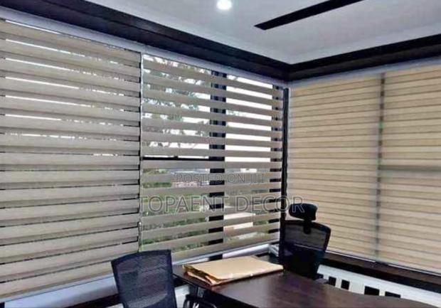 Wide Office Windows Horizontal Office Window Blinds - main view