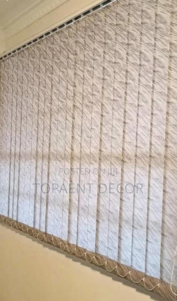 Vertical Slats With Classy Design For Vertical Office Window Blinds