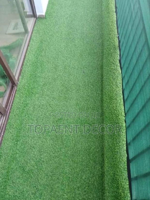 Balcony View  Soft Touch Green Artificial Grass Carpet - main view