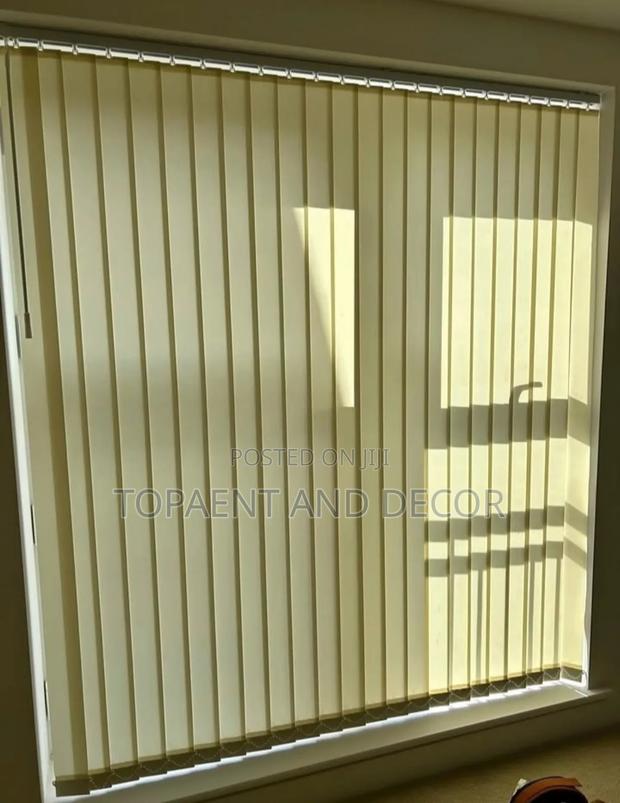 High End Soft Fabric Vertical Office Blinds - main view
