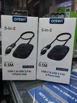 Onten Otn-Uca310 Usb-C Usb 3.0 to 4 Ports Hub.