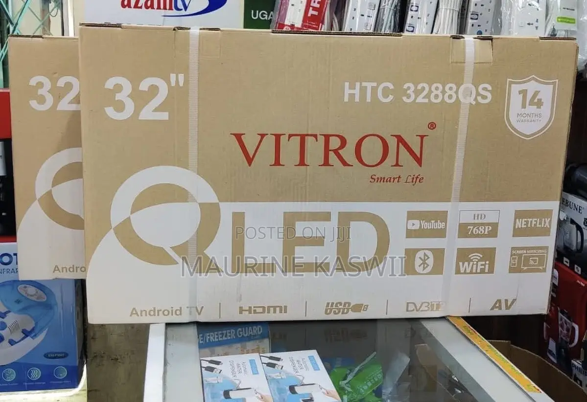 Vitron 32”Qled Hd Smart Android 3288qfs