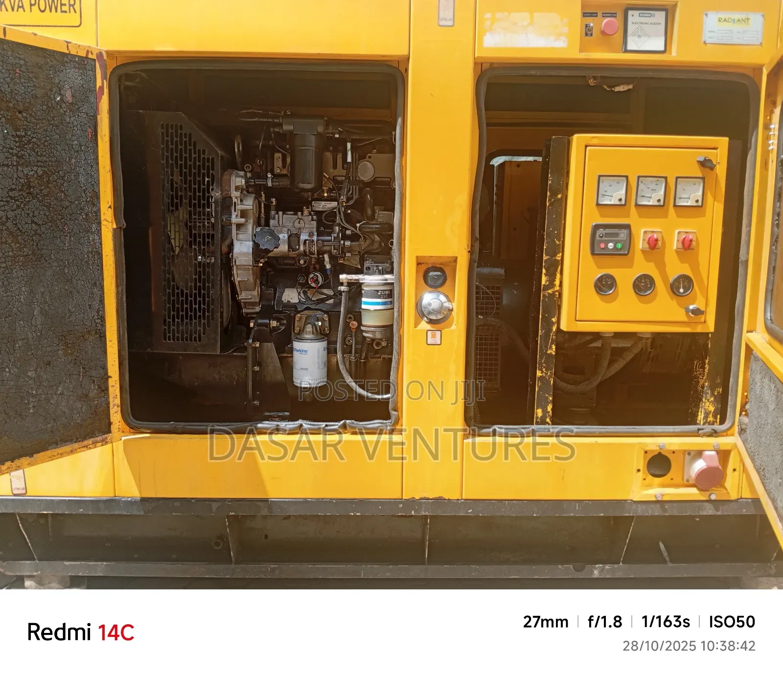 Generator Ex Uk Perkins 60kva