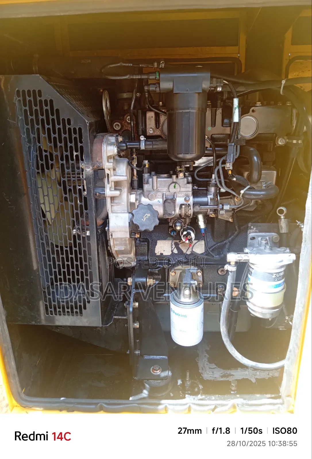 Generator Ex Uk Perkins 60kva