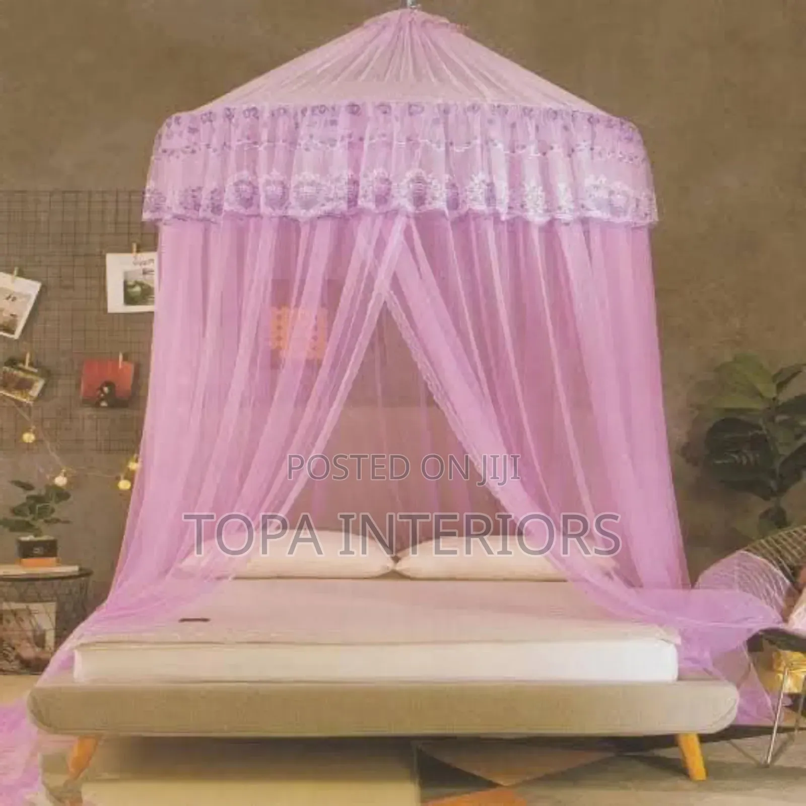 King Size Bed Round Canopy Mosquito Nets