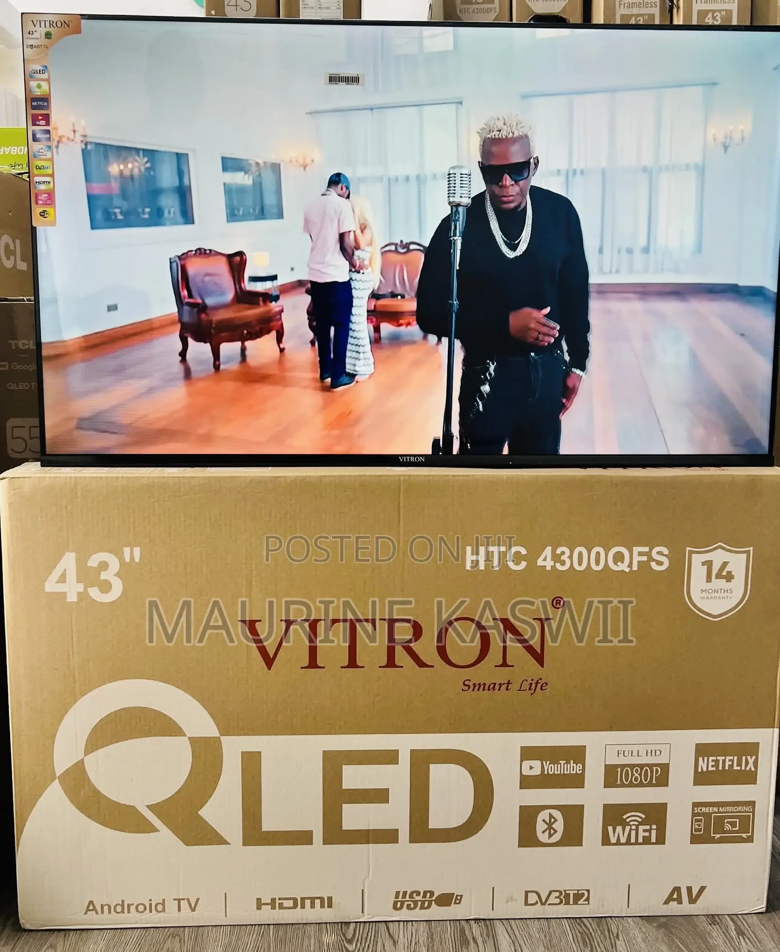 Vitron 43” Qled 4300qfs(2025