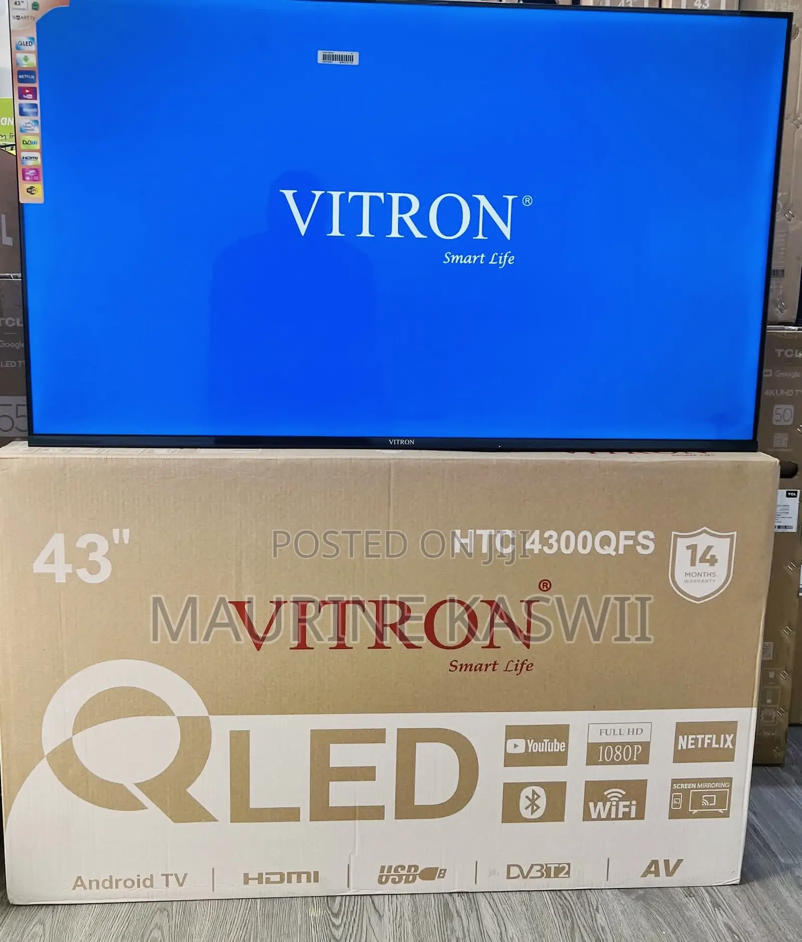 Vitron 43” Qled 4300qfs(2025