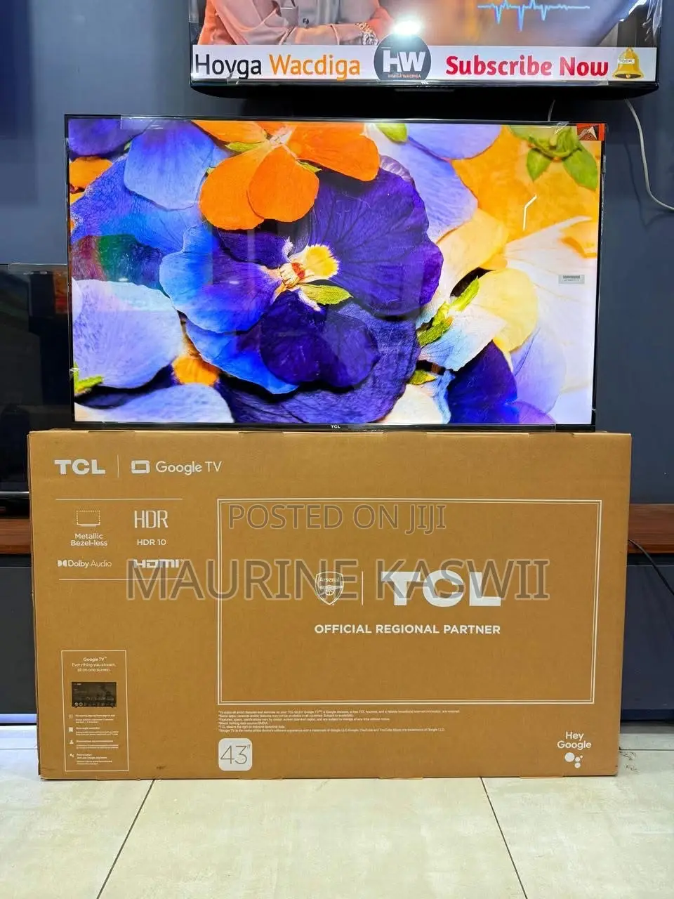 TCL Qled 43” Google 43s5k
