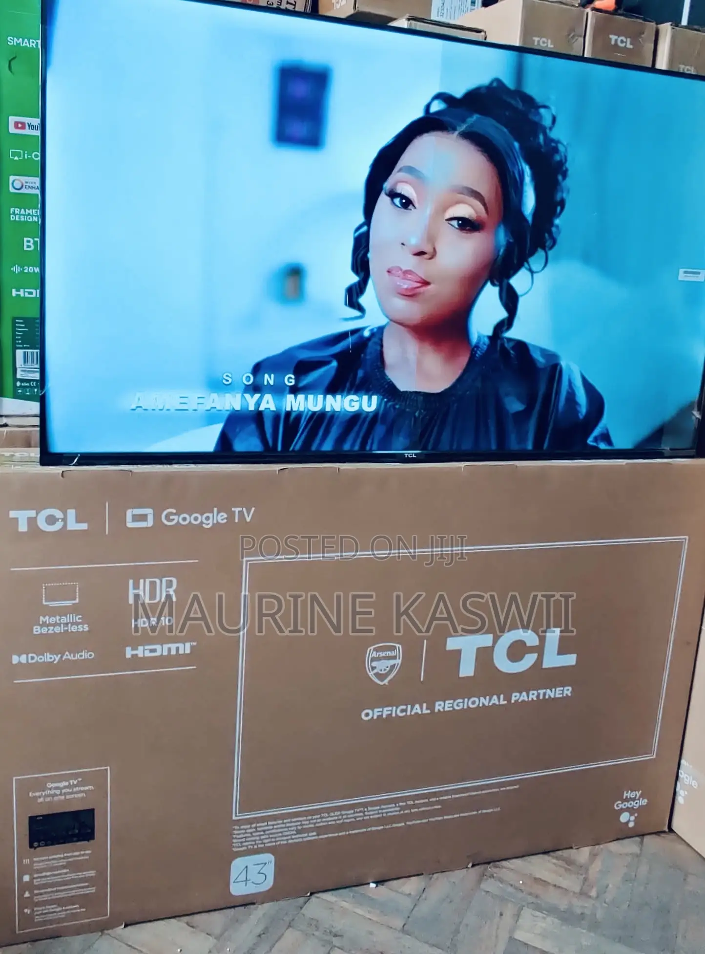 TCL Qled 43” Google 43s5k