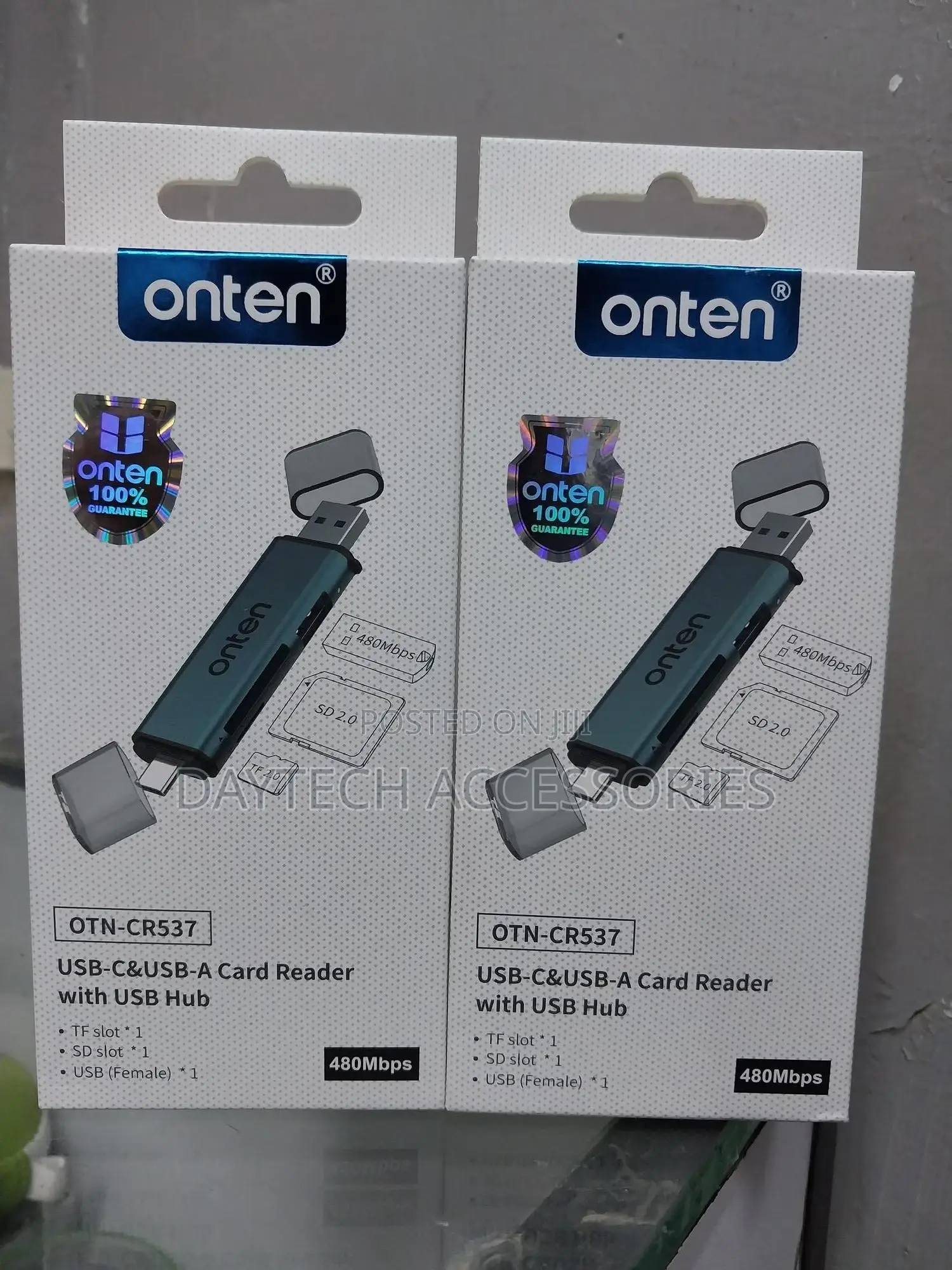 Onten Usb-a Usb-C 3.0 Sd/Tf Card Reader Hub