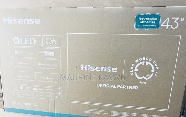 Hisense Qled 43” Smart 43 Q6 - thumbnail 2