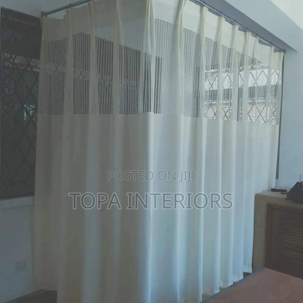 White Privacy Hospital Curtains for Ward Partitioning