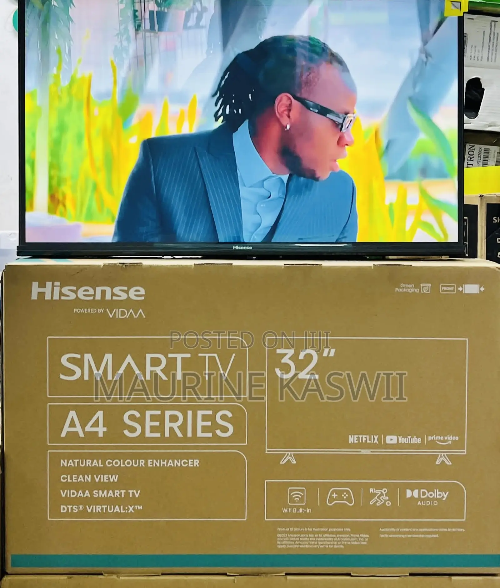 Hisense 32” Hd Smart 32a4