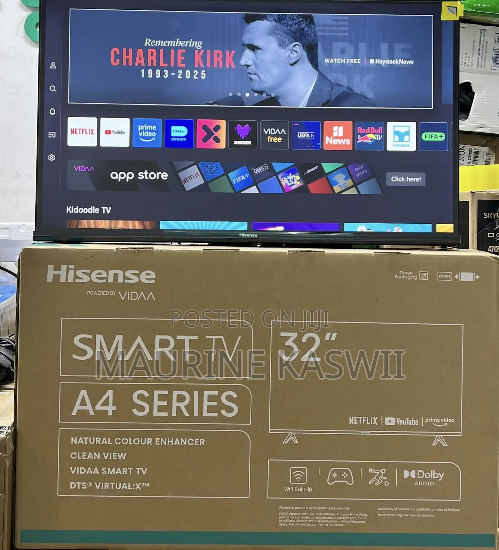 Hisense 32” Hd Smart 32a4