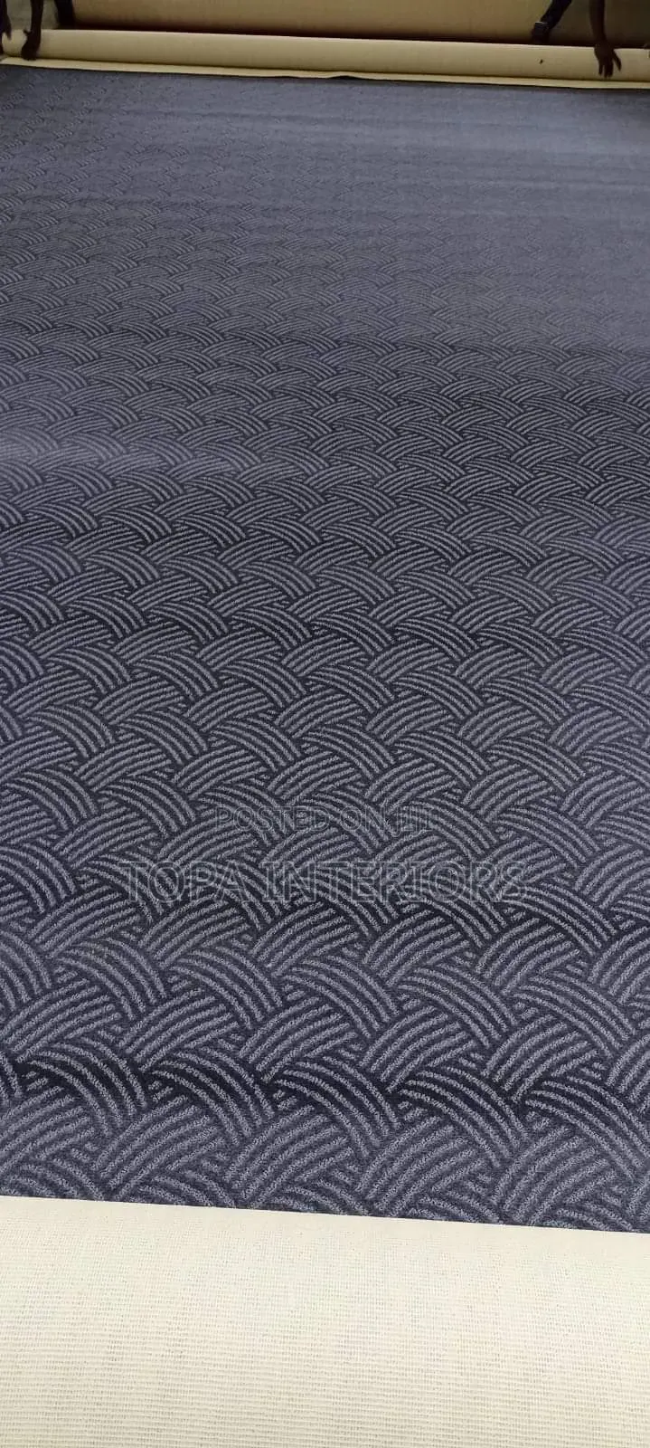 Grey Elegant Design Executive Office Wall to Wall Carpets