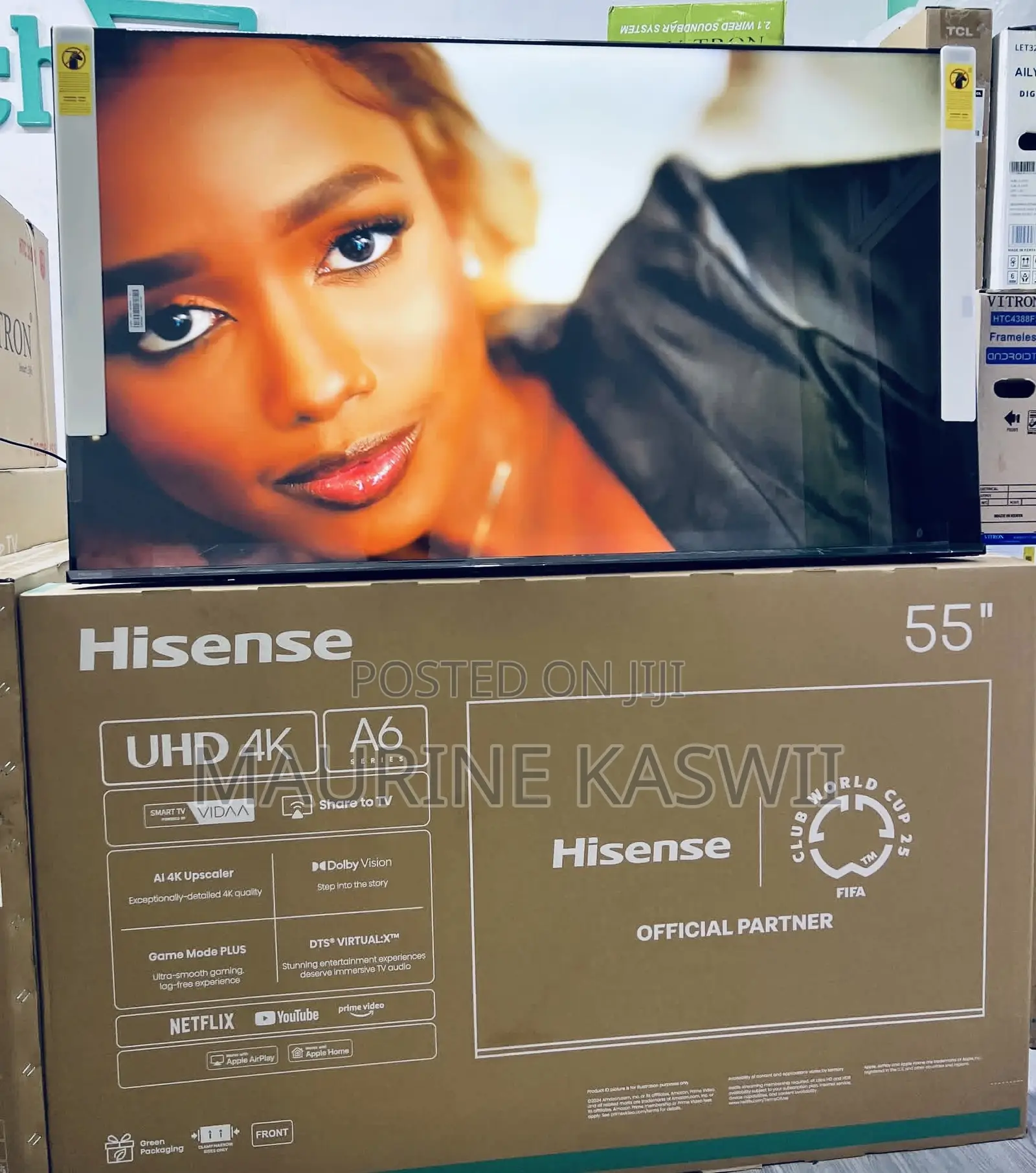 Hisense 55′′ 55a6n (New 2025) 2 Year Warranty
