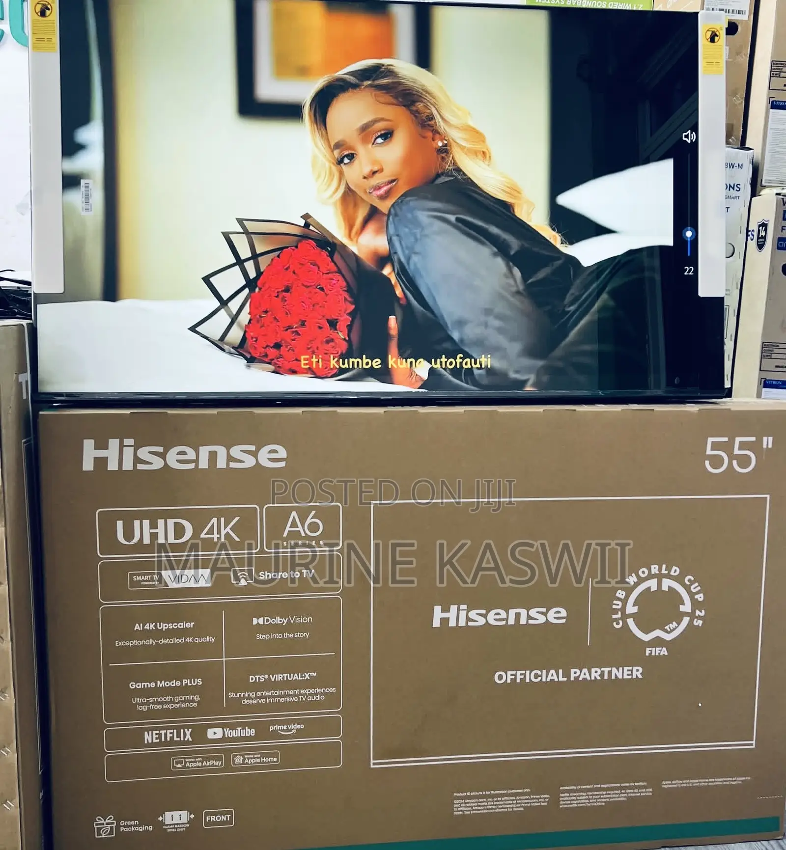 Hisense 55′′ 55a6n (New 2025) 2 Year Warranty
