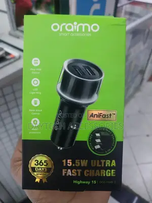 Highway 15 Occ-1152d 15.5w Ultra-Fast Car Charger – Dual Port Adapter.