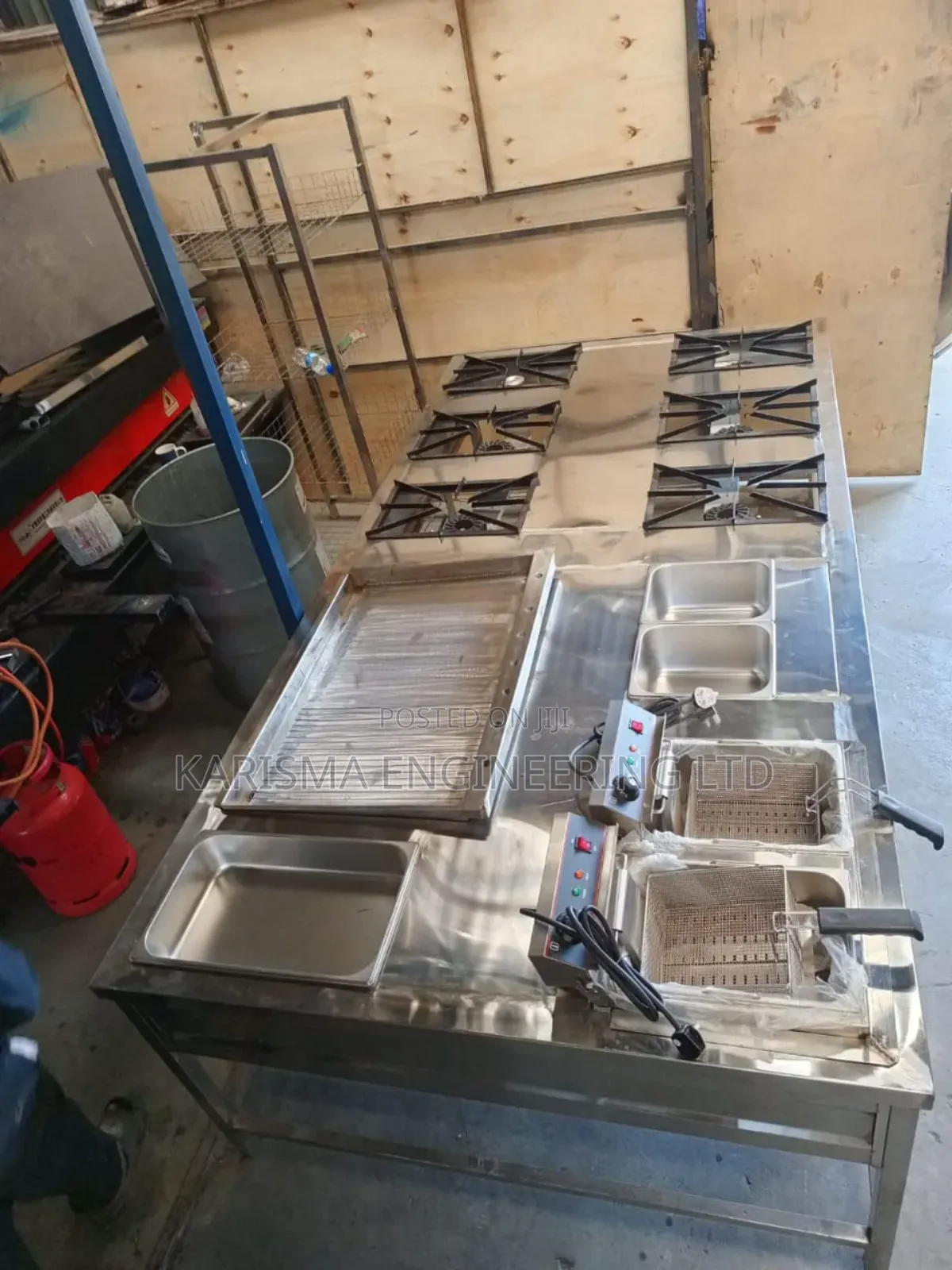 Commercial Kitchen Cooker Combo