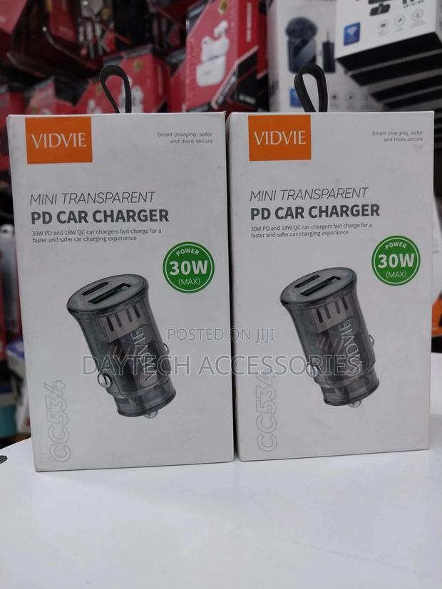 Vidvie Fast Car Charger 30w.