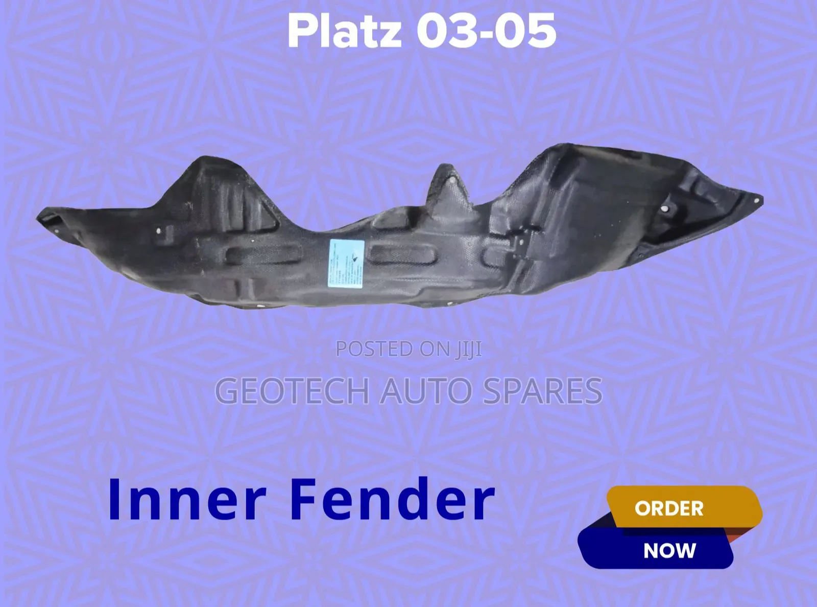 Toyota Platz Stoneguard (Inner Fender)