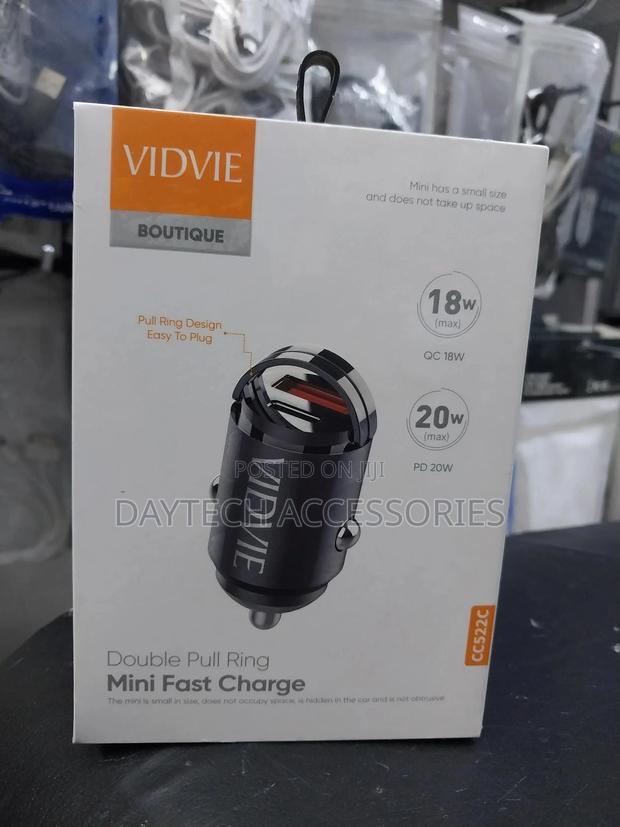 The Vidvie Cc522c Mini Fast Car Charger. - thumbnail 2