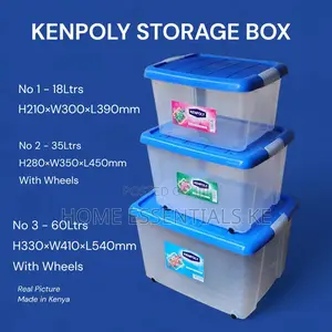 Kenpoly Storage Box – 18l,35l,60l