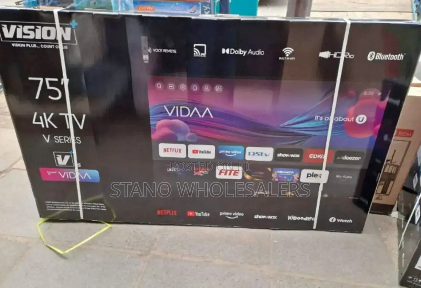 New Vision 75inch Android Tv