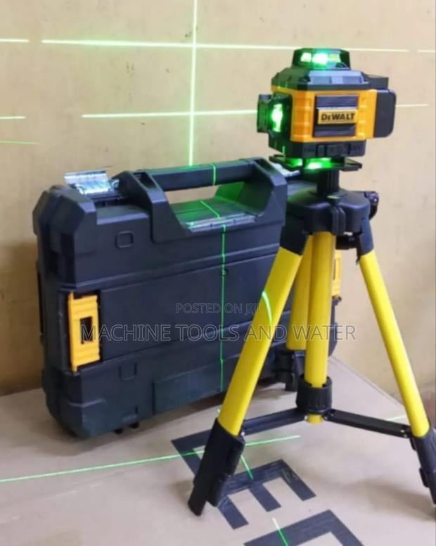 Dewalt Laser Level With Auto Level Sensor 16 Lines 360° + Tripod Stand - main view