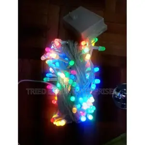 10mtrs Multicolour Christmas Lights Tq2zx