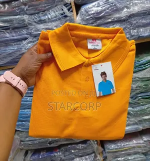 Plain Dotted Polo Shirts Available