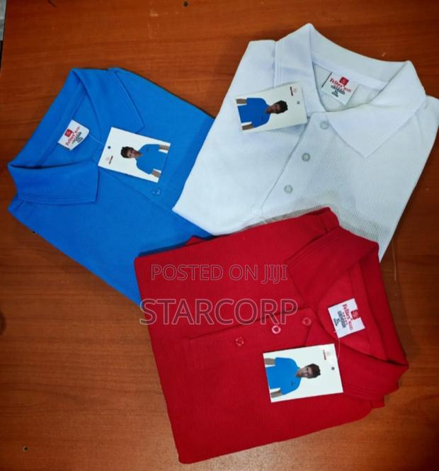 Plain Dotted Polo Shirts Available - thumbnail 3