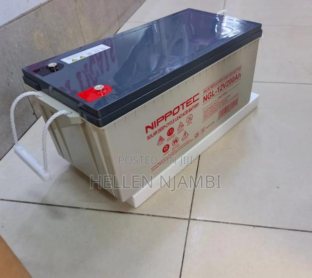Nippotech 12v 200ah Deep Cycle Solar Battery