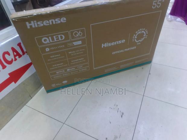 Hisense 55" Qled Smart Frameless Tv