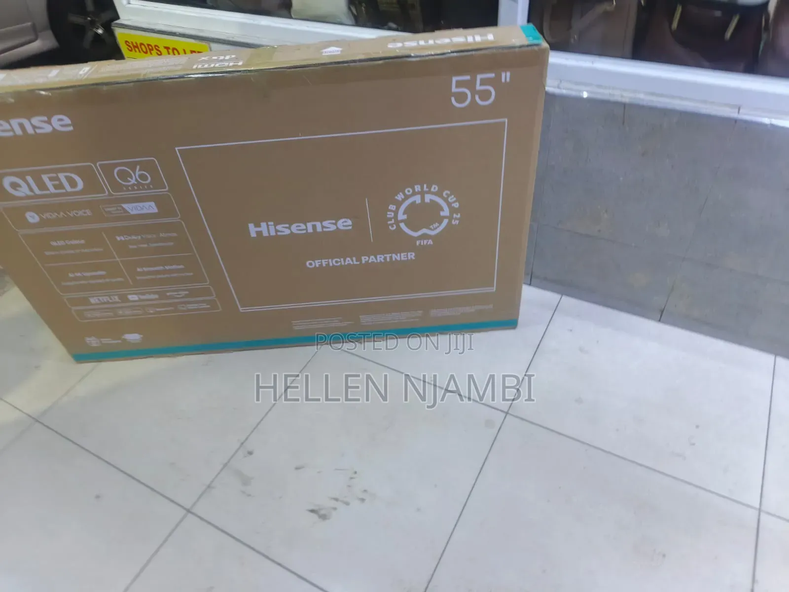 55" Hisense Q6 Series Vidaa Qled Smart Tv