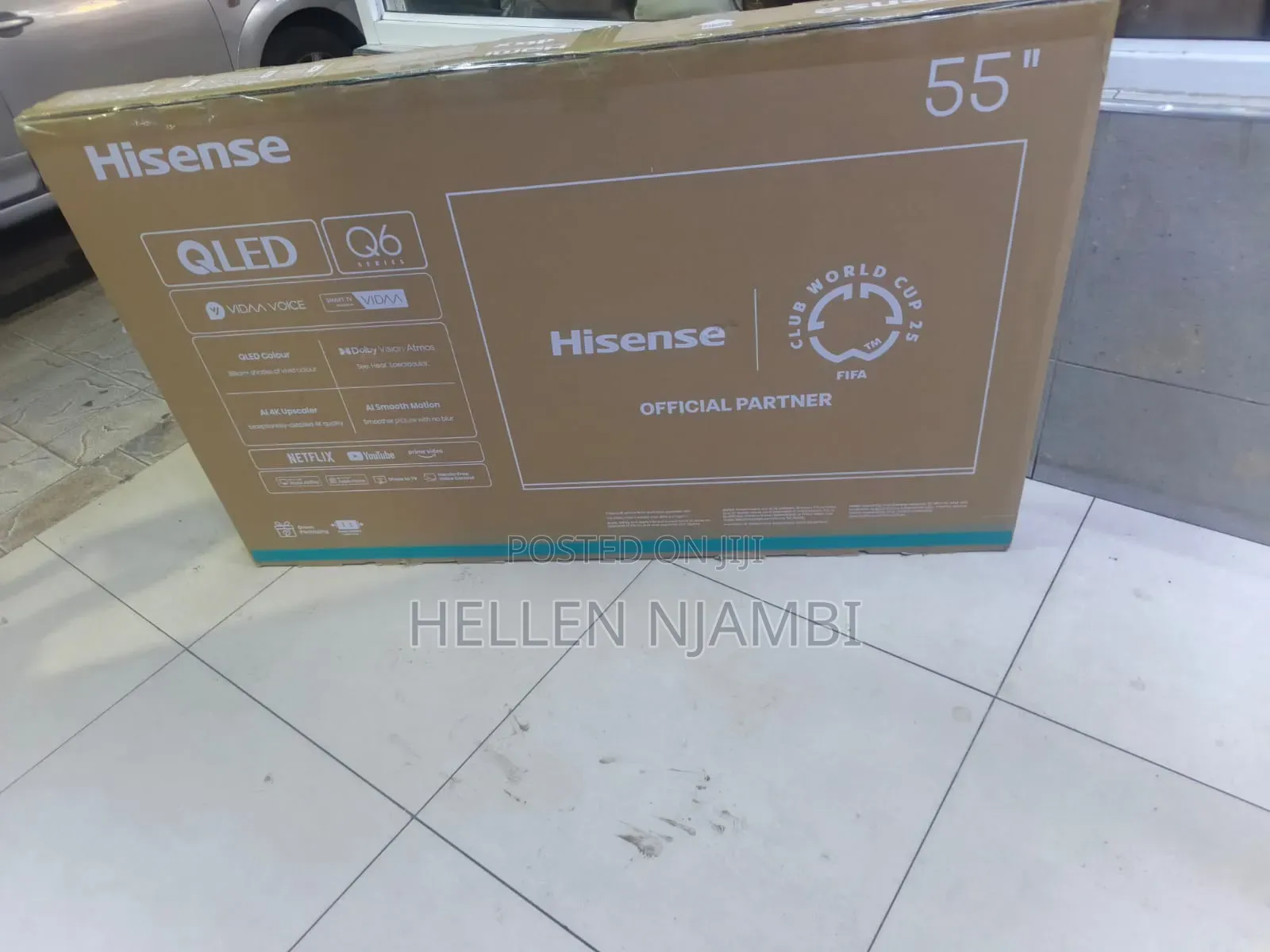 Hisense 55 Inch 55q6n Qled Tv Q6 Series
