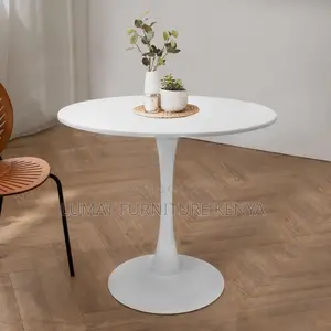 Modern White Dinning Round Eames Table