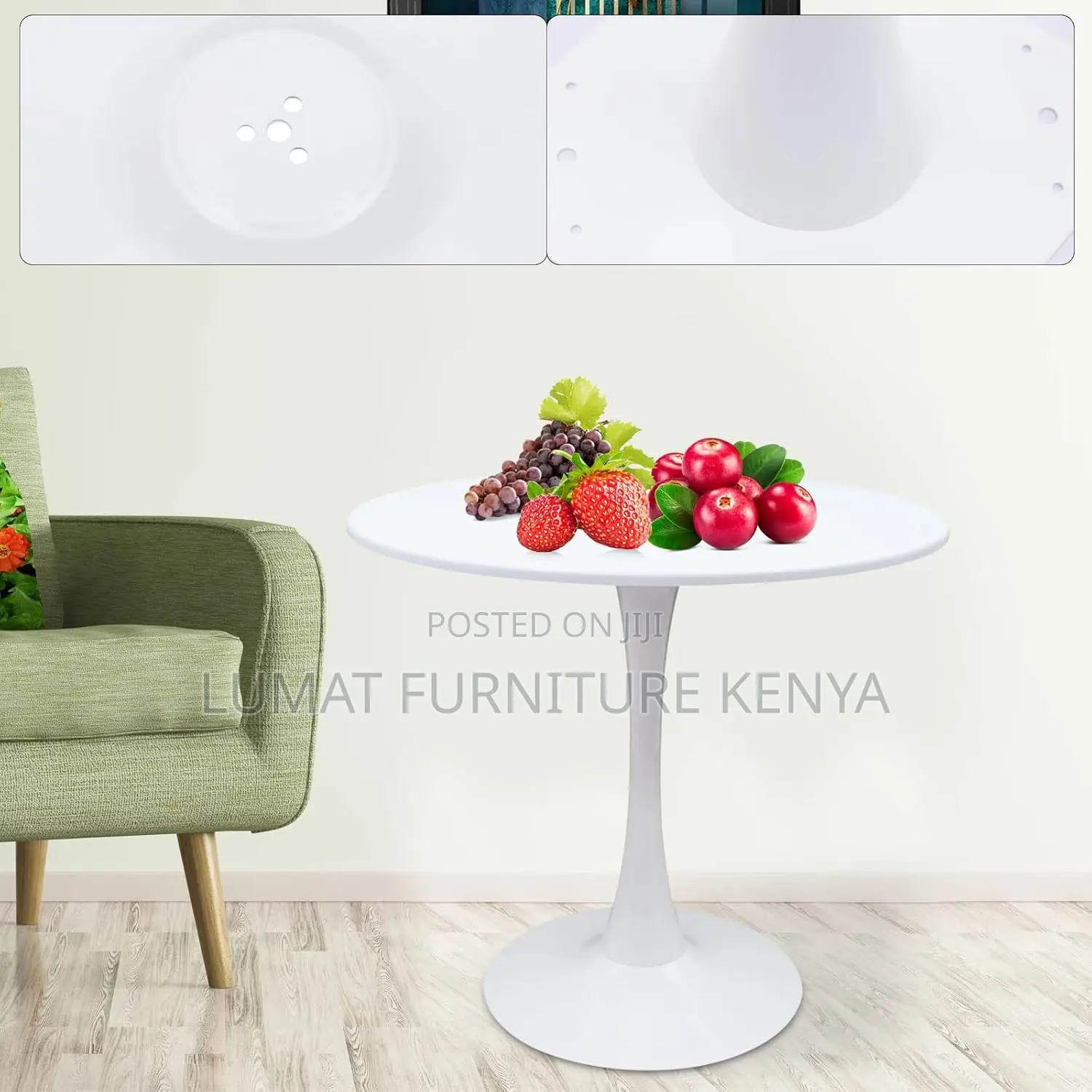 Modern White Dinning Round Eames Table