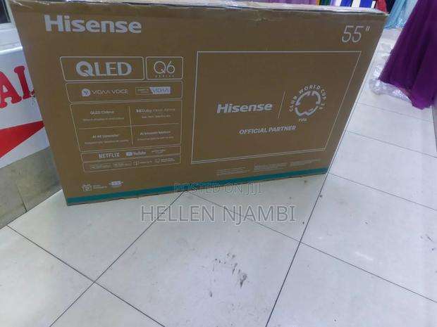 Hisense 55′′ 55q6n Qled Smart Vidaa Tv - thumbnail 2