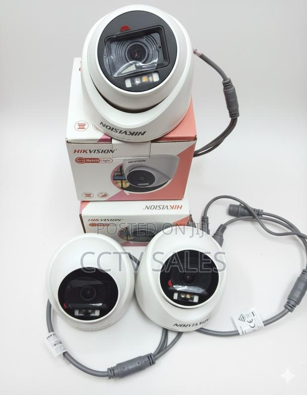 Clear Night Vision Hikvision 2mp Hd Cameras Smart Hybrid Light
