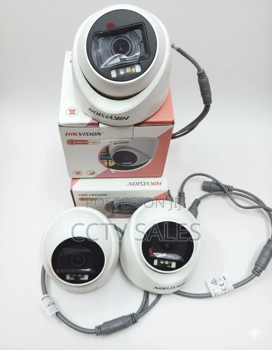 Clear Night Vision Hikvision 2mp Hd Cameras Smart Hybrid Light