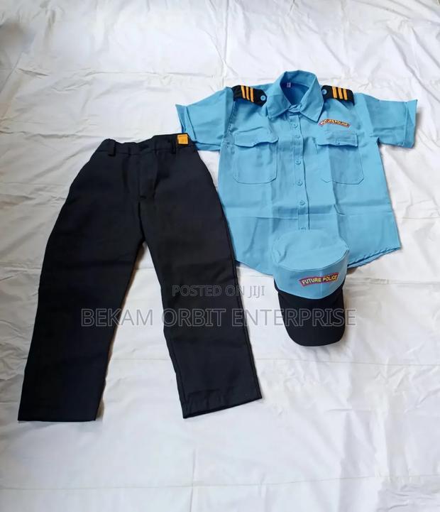 Personalized Kids CBC Police Costume - main view