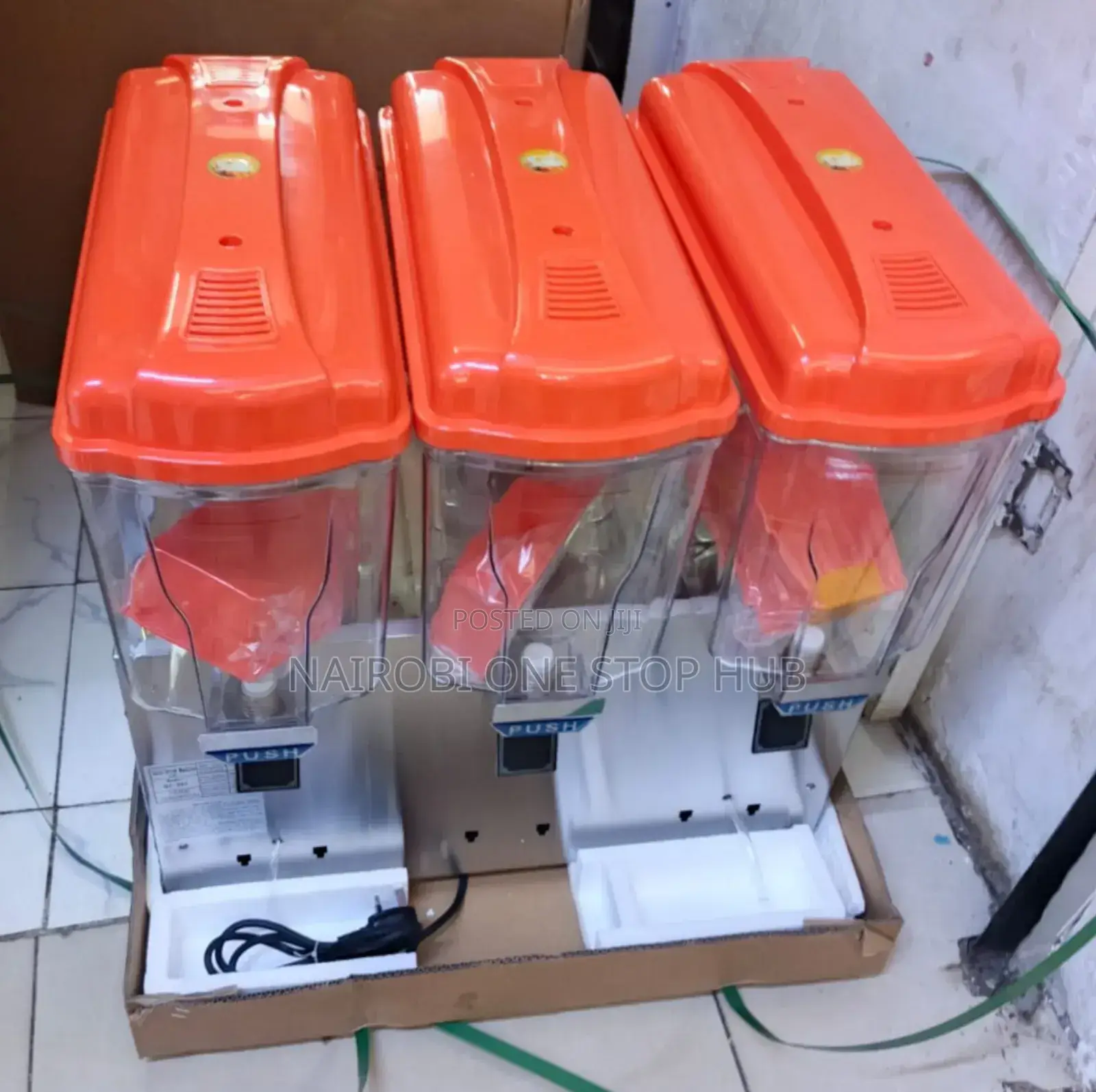 Premium Triple Plastic Juice Dispenser