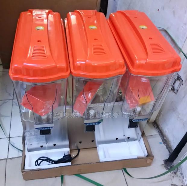 Premium Triple Plastic Juice Dispenser - main view