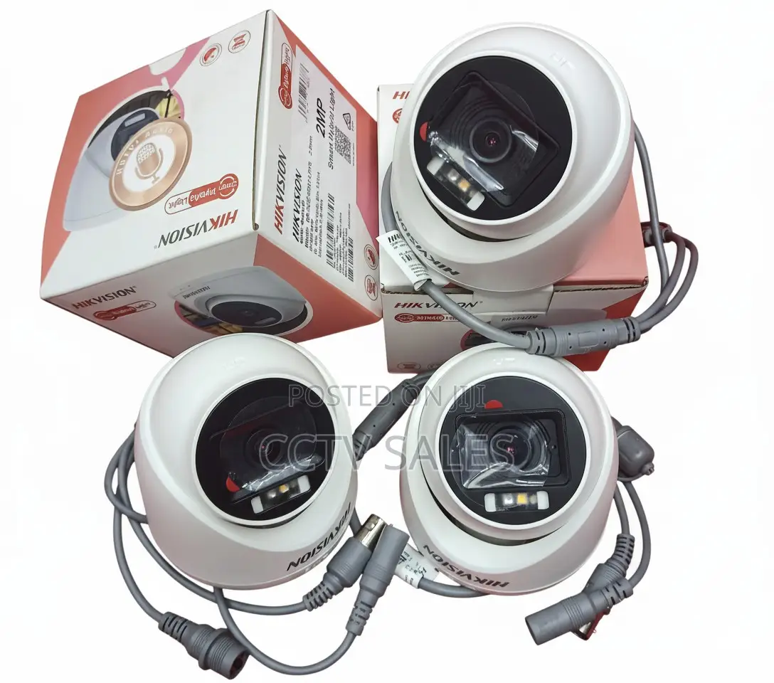 Hikvision Smart Hybrid 1080p 2mp CCTV Camera With Sound Recording