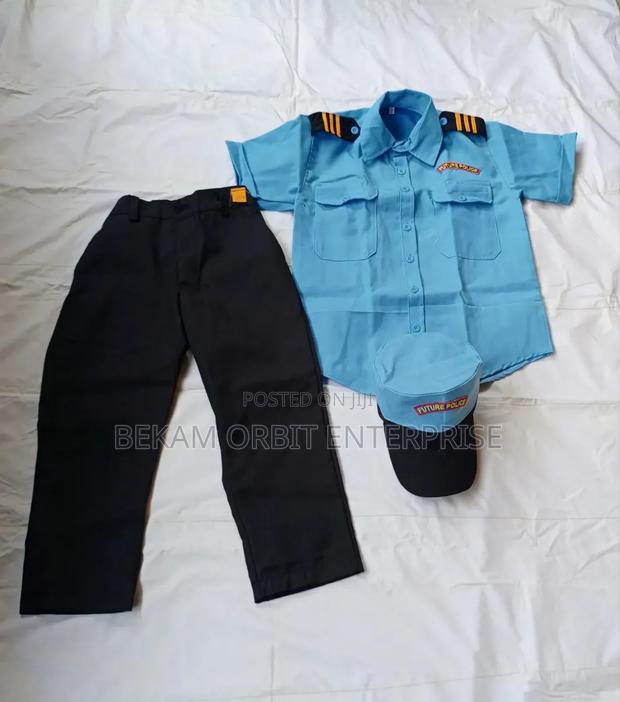 Kids Roleplay Future Police CBC Costumes