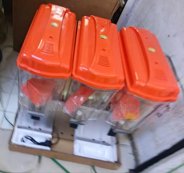 Triple Plastic Drink Dispenser for Home and Events