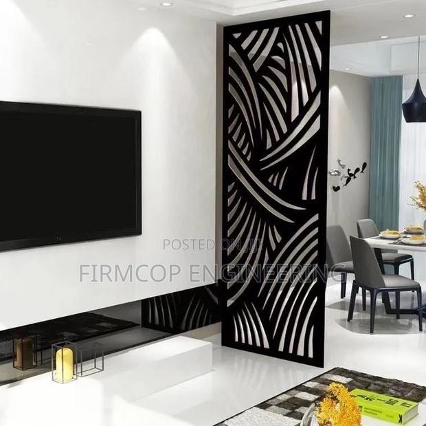 CNC Laser Cut Room Dividers - Modern Designs