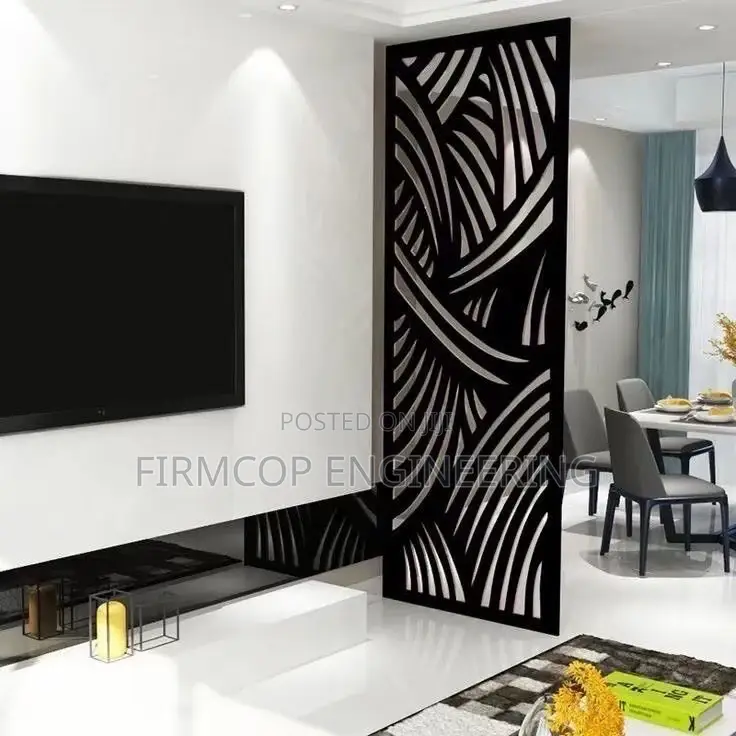 CNC Laser Cut Room Dividers - Modern Designs